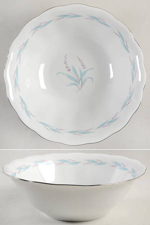 Celina (Platinum Trim) 9" Round Vegetable Bowl