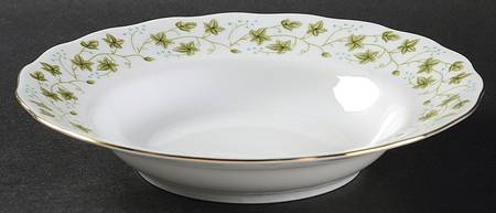 Diana (1-16" Gold Trim) Rim Soup Bowl