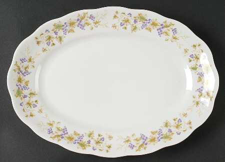 Ivy 13" Oval Serving Platter