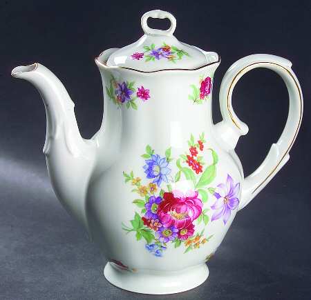 Meisen Flower Coffee Pot & Lid