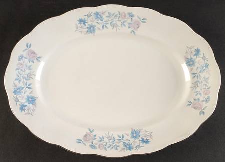 Gloria 13" Oval Serving Platter