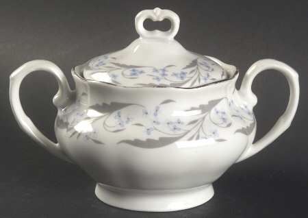Harmony (Platinum Trim) Sugar Bowl & Lid