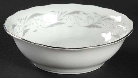 Harmony (Platinum Trim) Fruit/Dessert (Sauce) Bowl