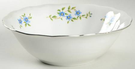 Maria (Platinum) 9" Round Vegetable Bowl