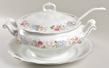 Marjorie Tureen & Lid w/Ladle & Underplate