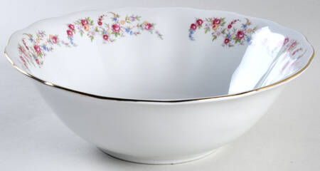 Spring Garland 9" Round Vegetable Bowl