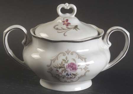 Summer Garden Sugar Bowl & Lid