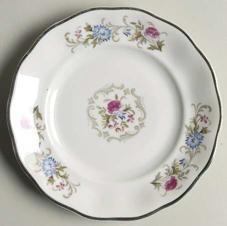 Summer Garden Bread & Butter Plate