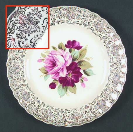 Aristocrat (Scalloped Edge, Fluted Rim) by Fairbanks Ward