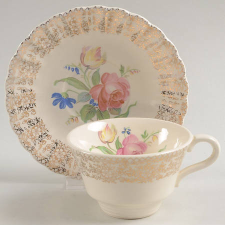 Sharon Footed Cup & Saucer Set