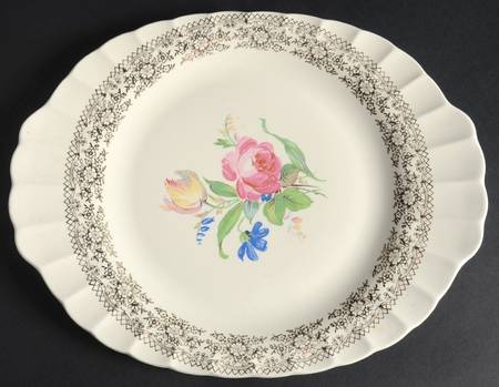 Sharon Handled Cake Plate