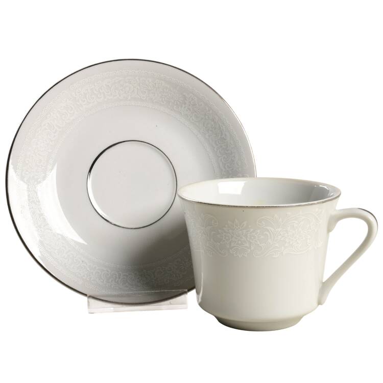 FCC27 Footed Cup & Saucer Set