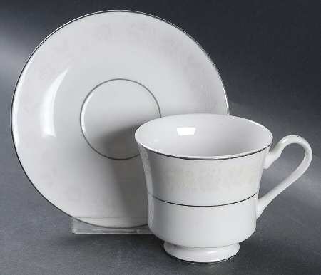 FCC50 Footed Cup & Saucer Set