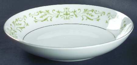 Allegro Green Coupe Soup Bowl