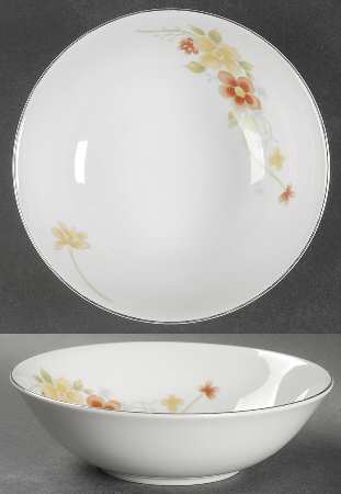 Annabelle Coupe Cereal Bowl by Fine China of Japan