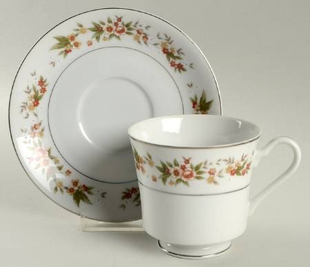 Arbor Footed Cup & Saucer Set