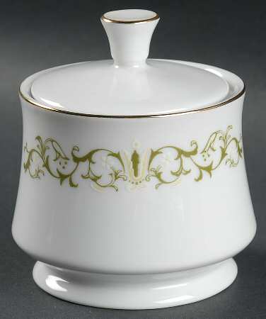 Bell Flower Sugar Bowl & Lid