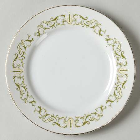 Bell Flower Bread & Butter Plate