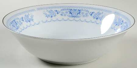 Blue Contessa 9" Round Vegetable Bowl
