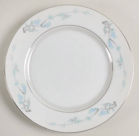Blue Plum Salad Plate