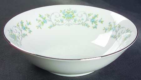 Blue Rose Coupe Cereal Bowl