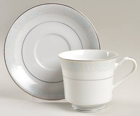 Bluedale Footed Cup & Saucer Set