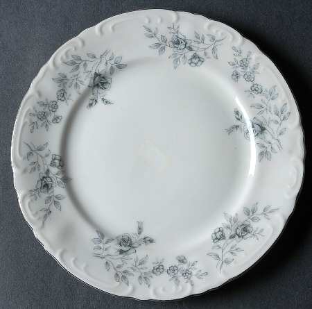 Blue Waltz Bread & Butter Plate