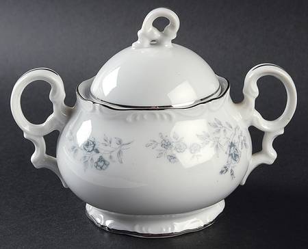 Blue Waltz Sugar Bowl & Lid