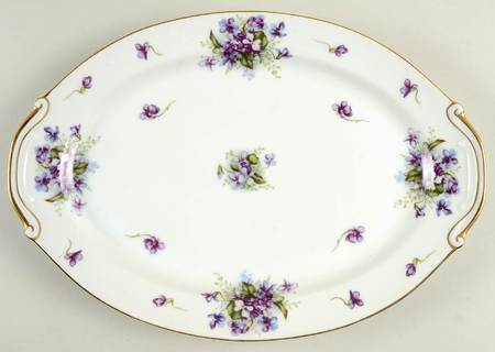 Boutonniere 15" Oval Serving Platter