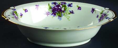 Boutonniere 10" Oval Vegetable Bowl