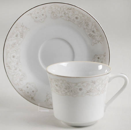 Candiance Footed Cup & Saucer Set