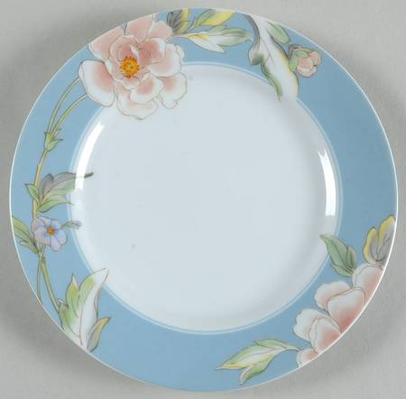 Cherish Blue Salad Plate