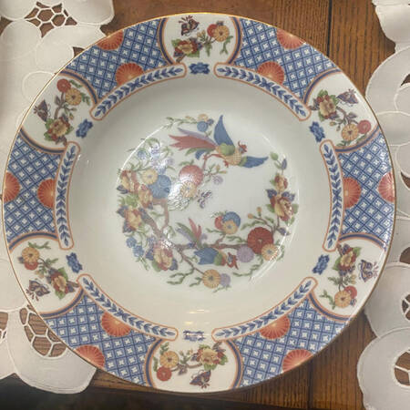China Garden Luncheon Plate
