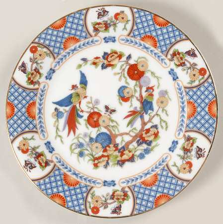 China Garden Salad Plate