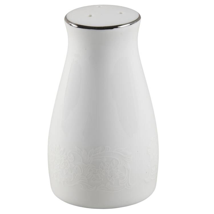 Elegant Lace Salt Shaker by Fine China of Japan
