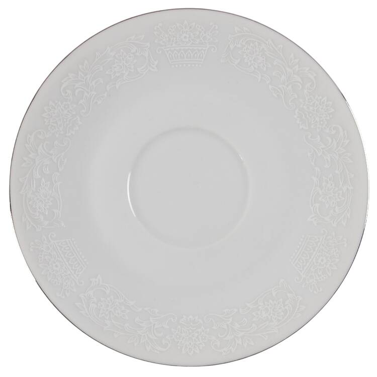 Elegant Lace Saucer by Fine China of Japan