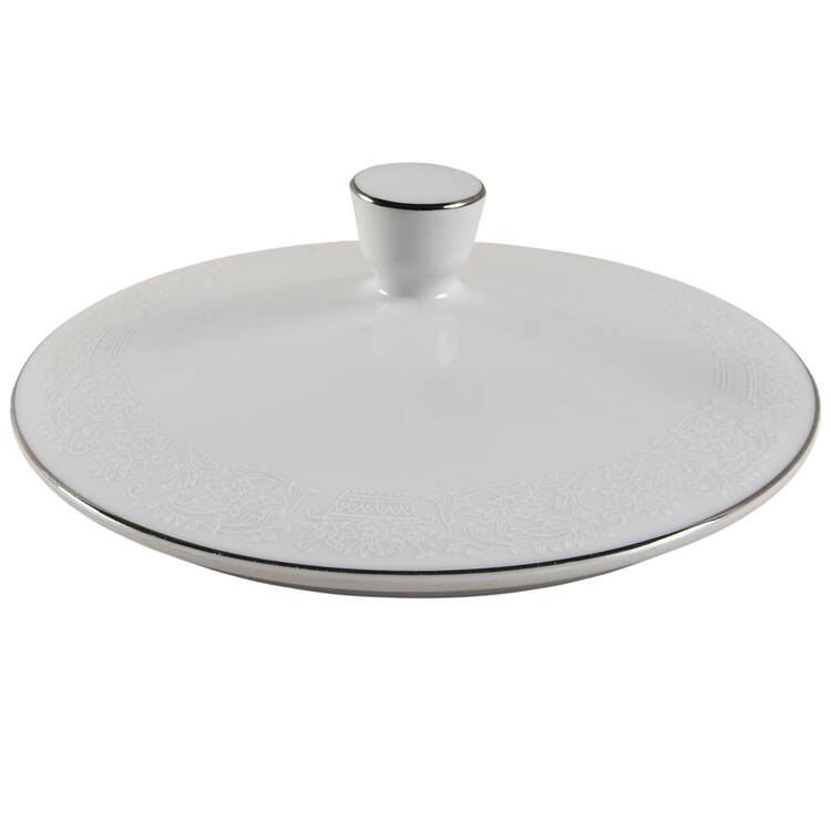 Elegant Lace Lid for Round Vegetable