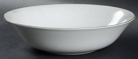 Elegant Lace 9" Round Vegetable Bowl by Fine China of Japan