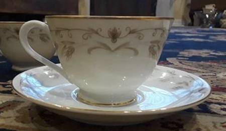 Empress Footed Cup & Saucer Set