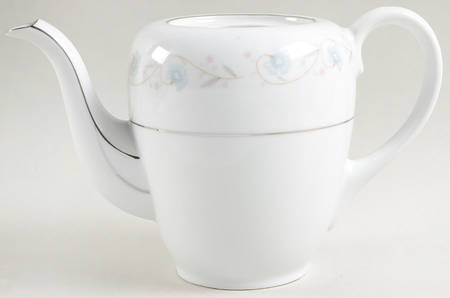 English Garden (Platinum) Teapot No Lid