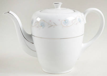 English Garden (Platinum) Teapot & Lid