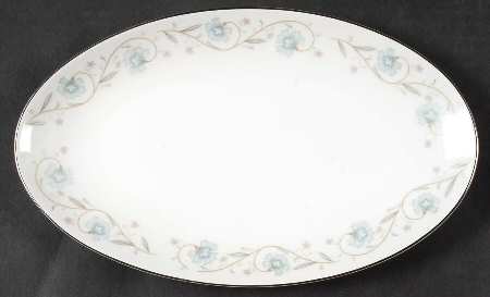 English Garden (Platinum) Relish/Gravy Underplate