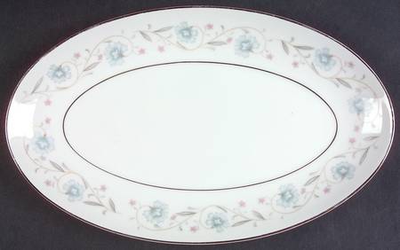 English Garden (Platinum) Relish/Gravy Underplate