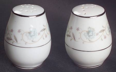 English Garden (Platinum) Salt & Pepper Set