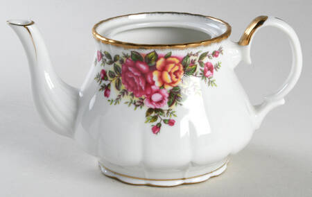 English Garden (Pink & Yellow) Mini Teapot No Lid