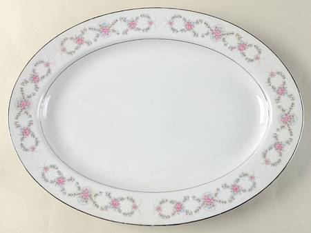 Fairlawn 14" Oval Serving Platter