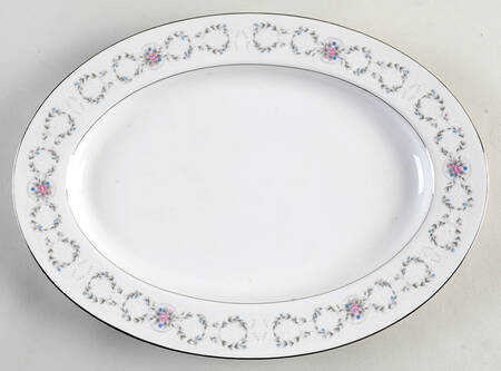 Fair Lawn 12" Oval Serving Platter