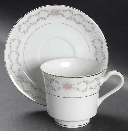 Fair Lawn Footed Cup & Saucer Set
