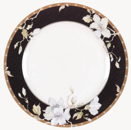 Fantasy (Black and Brown Rim) by Fine China of Japan