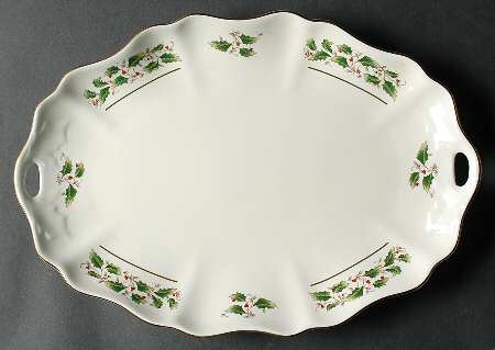 FCJ5 14" Oval Serving Platter by Fine China of Japan